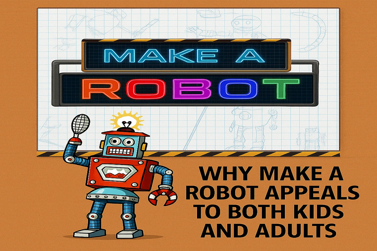 Why Make a Robot Appeals to Both Kids and Adults?